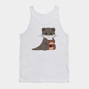 Coffee Otter 2 Tank Top